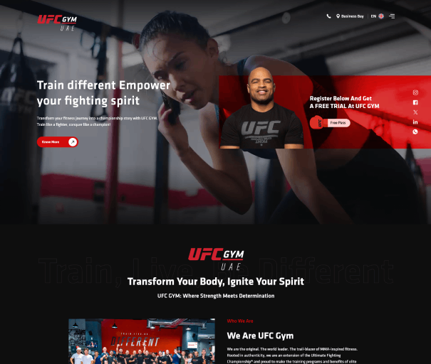 UFC GYM -UAE OVERVIEW